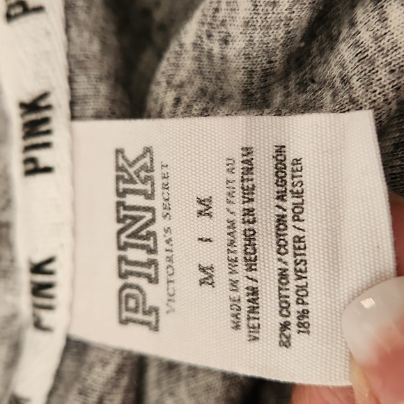 PINK VC Gray Hoodie - Size Medium - Picture 12 of 13